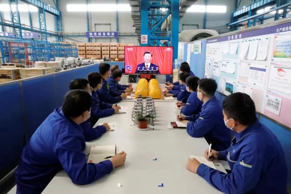 党的二十大报告在6686体育电气集团党员干部职工中引起强烈回声-6686体育